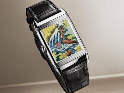 积家彩绘大师太神　表上重现葛饰北斋瀑布奔腾名作