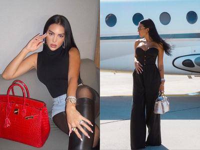 C罗女友乔治娜抢到千万元爱马仕“喜马拉雅包”　狂败鳄鱼皮柏金根本包色　