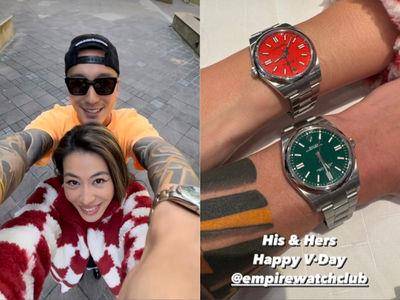 风・Luxury／王阳明宠妻送劳力士　情人节红绿对表放闪