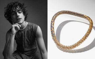 【广编】卡地亚品牌形象大使提摩西夏勒梅　出席《沙丘》红毯再度佩戴专属订制款高级珠宝项炼