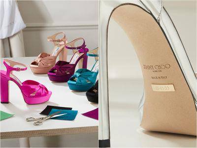 抬脚就有小心机！Jimmy Choo“订制服务”鞋底藏个人纪念日、字母符号