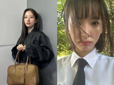 《金字塔游戏》苞娜新一代演技idol　学生感短发、仙气长发都适合