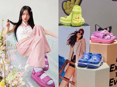 厚底凉鞋搭袜子超可爱！学NewJeans Hanni抢穿Y2K同款