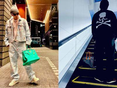 罗志祥百万爱马仕柏金包随兴放地上　网友心疼他回“OK的”