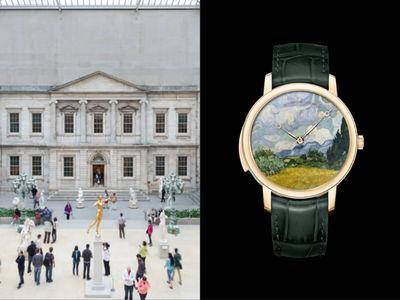 逛博物馆选画制表好尊荣　梵谷、莫内名画跃上江诗丹顿