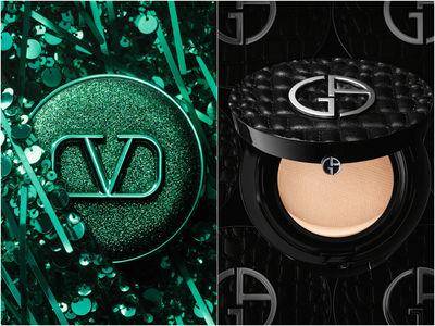 气垫比美！Giorgio Armani穿上奢贵鳄纹、VALENTINO怪美绿吸目光