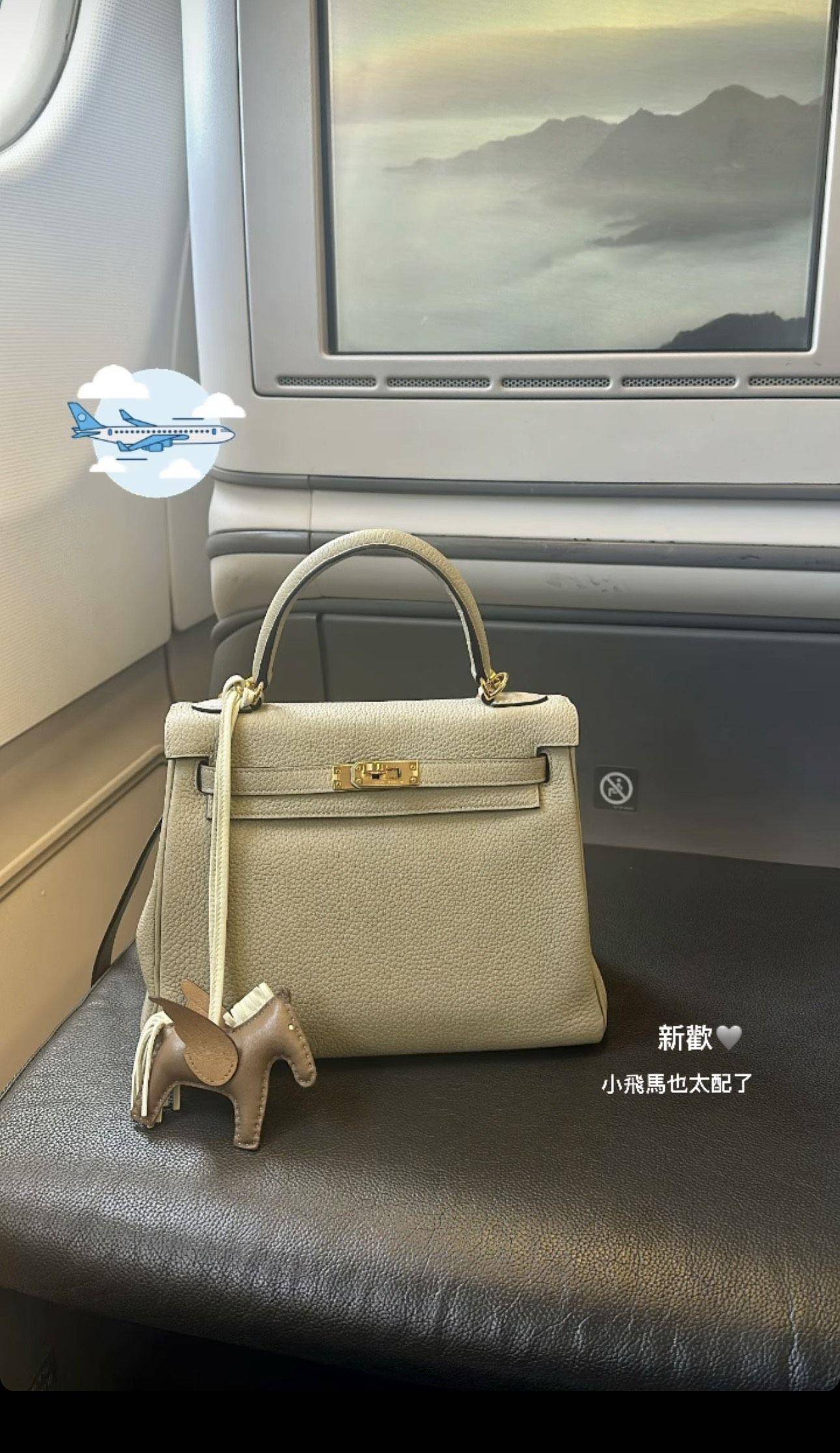 陈乔恩差点刷了百万爱马仕柏金包　“年纪大了”理智战胜一切 时尚穿搭 图3张