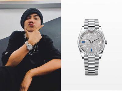 罗志祥470万劳力士钻表闪爆　蓝宝石时标华丽升级