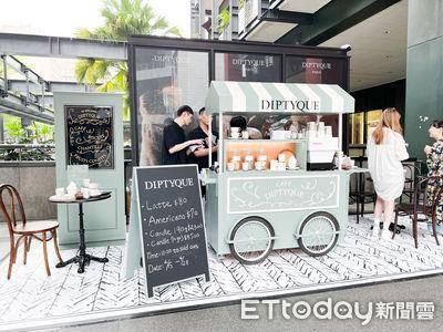 巴黎咖啡小餐车限定出没台北！超可爱手绘蜡烛错过就没了