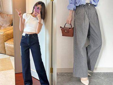 UNIQLO牛仔宽裤被誉“藏肉神器” 显瘦显腿长想直接包色