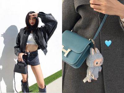 Lisa不是只拎LV包　爱马仕热门康康包、柏金包全都有