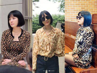 《泪之女王》姑姑洪凡资豹纹装成标配！3技巧穿出气势不俗气