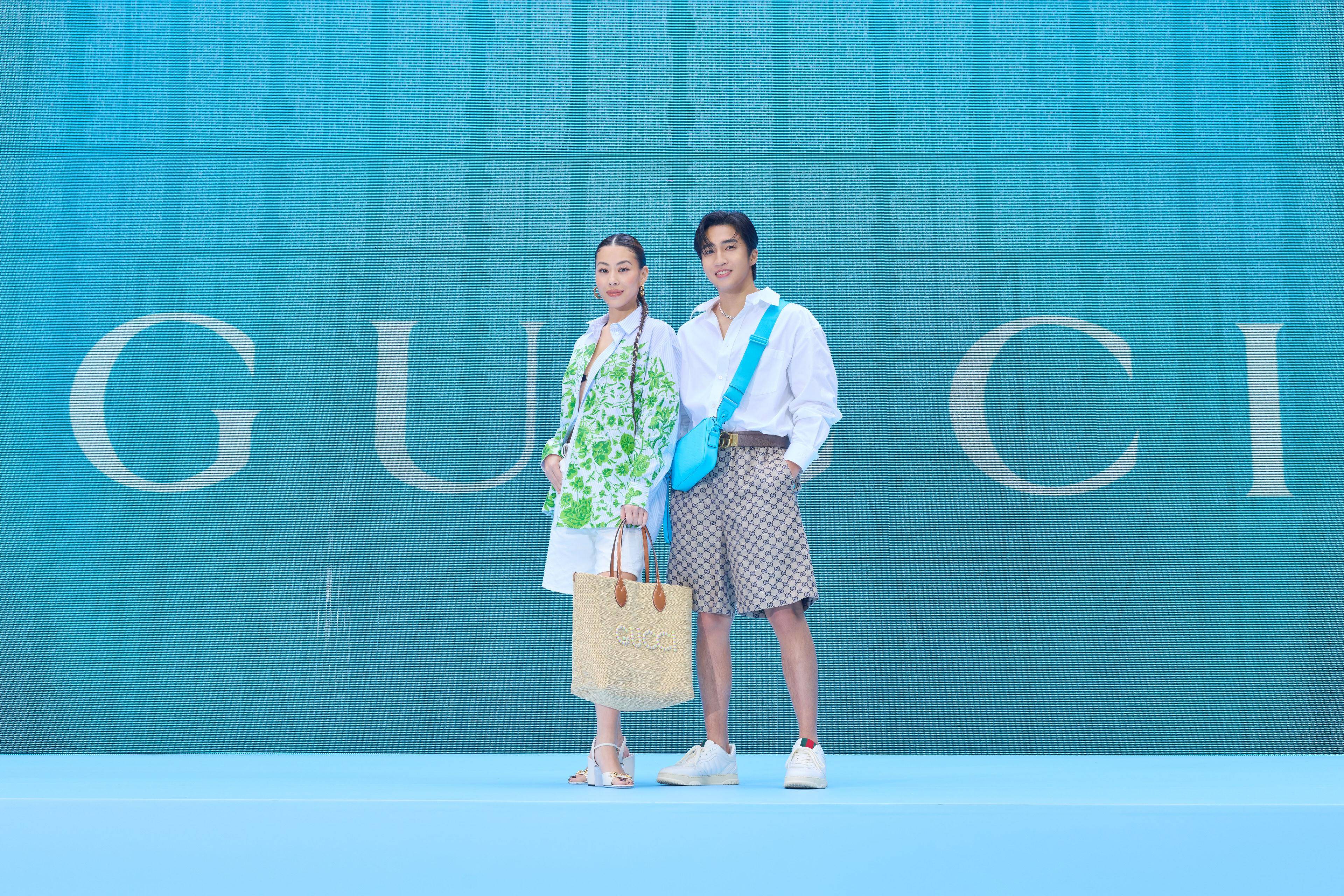 蔡诗芸“比基尼＋衬衫”度假装太辣！娄峻硕让妈挑GUCCI“预算无上限” 名人名流 图1张