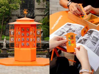 爱马仕书报亭免费玩！看杂志、手做书签　快闪台北高雄随便拍都美