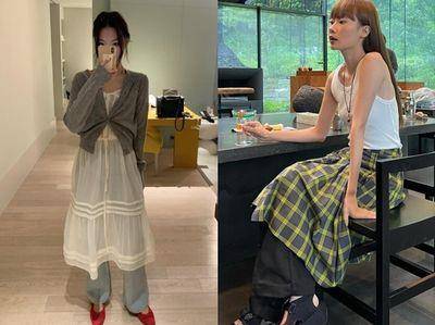 “牛仔裤+连身裙”成新流行趋势!5种不踩雷叠穿方式 时髦超显瘦