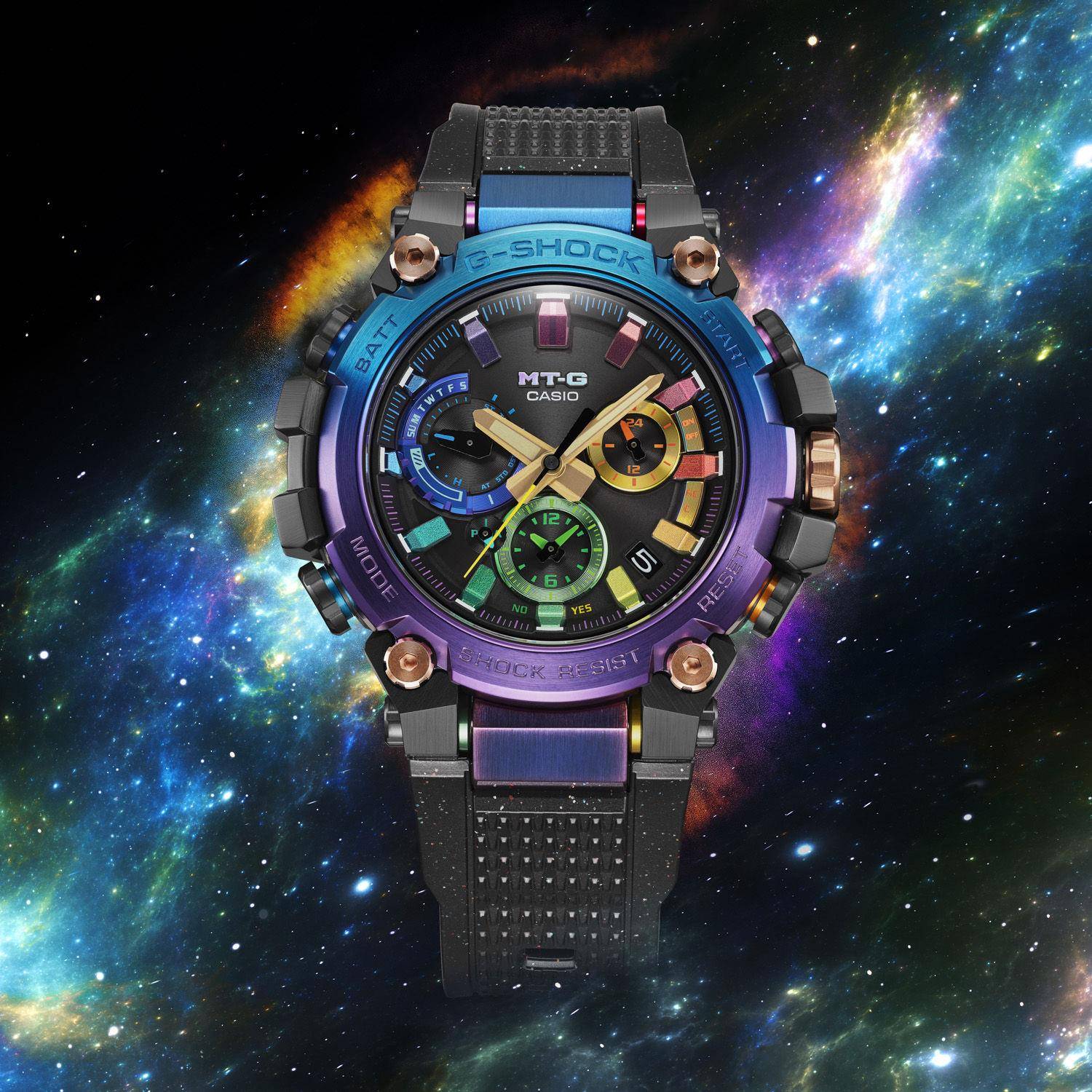 G-SHOCK表迷就是要收整套　星云表炫目、表架也开卖了 奢侈品牌 图1张
