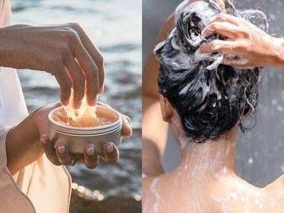 头皮去角质种类多：颗粒泥状、液态水露！按质地、油腻程度挑选