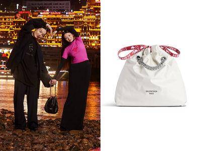 BALENCIAGA教你在520传情！Crush包抽绳藏入爱心、Wi-Fi情侣装闪瞎