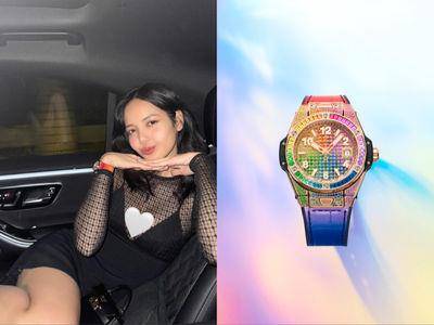 风Luxury／Lisa表藏更丰富了　241万HUBLOT彩虹表变新欢