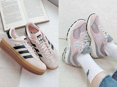 超仙梦幻粉嫩色球鞋！NB 2002R、adidas厚底不怕难驾驭