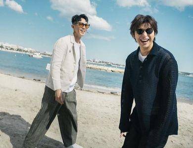 陈柏霖帅到坎城穿爱牌peter wu超有慵懒风　与柯震东双帅合体