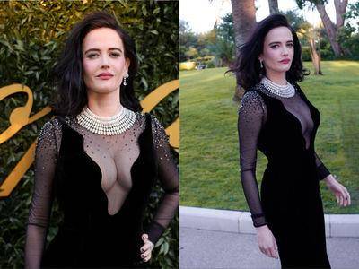 伊娃葛林炸出浑圆美胸“太不科学”　43岁坎城影展评审美翻