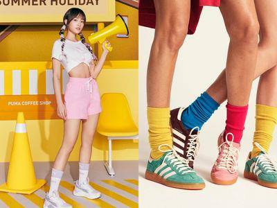夏日缤纷鞋！美牌Sporty ＆ Rich话题联名adidas、王净银粉PUMA复古鞋