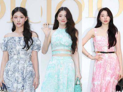 气势碾压Haerin、滑冰女王！韩韶禧薄荷绿度假洋装上身　松弛感满点