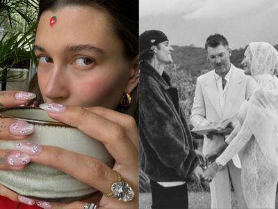 小贾斯汀辣妻订婚钻戒升级　18克拉“鸽子蛋”价值破5000万