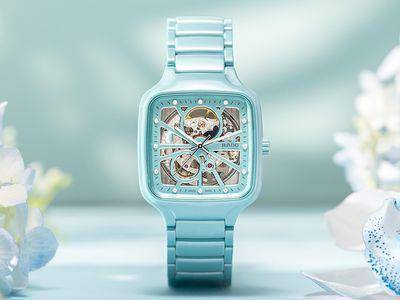 雷达表夏季新色好气质　绿松石色方表减龄成功