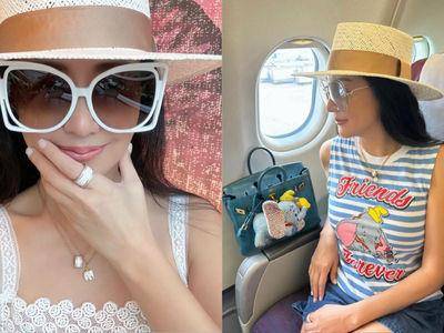 关颖贵气柏金包挂小飞象泄童心　辣妈游泰国比基尼吸睛　