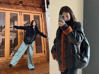 Jennie狂爱可颂包大小尺寸全包　与Jisoo撞了同款