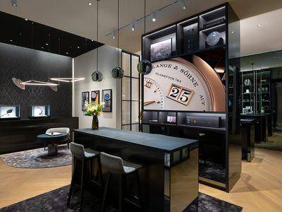 收藏家追捧的德国名表来台开首店　朗格机芯墙、吧台区有特色