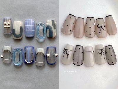 试开箱/美甲没想法?日本超流行“几何指彩”时髦又百搭