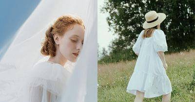 跟爆汗狼狈说掰掰！夏季氛围感女孩“白开水穿搭”降温又高级