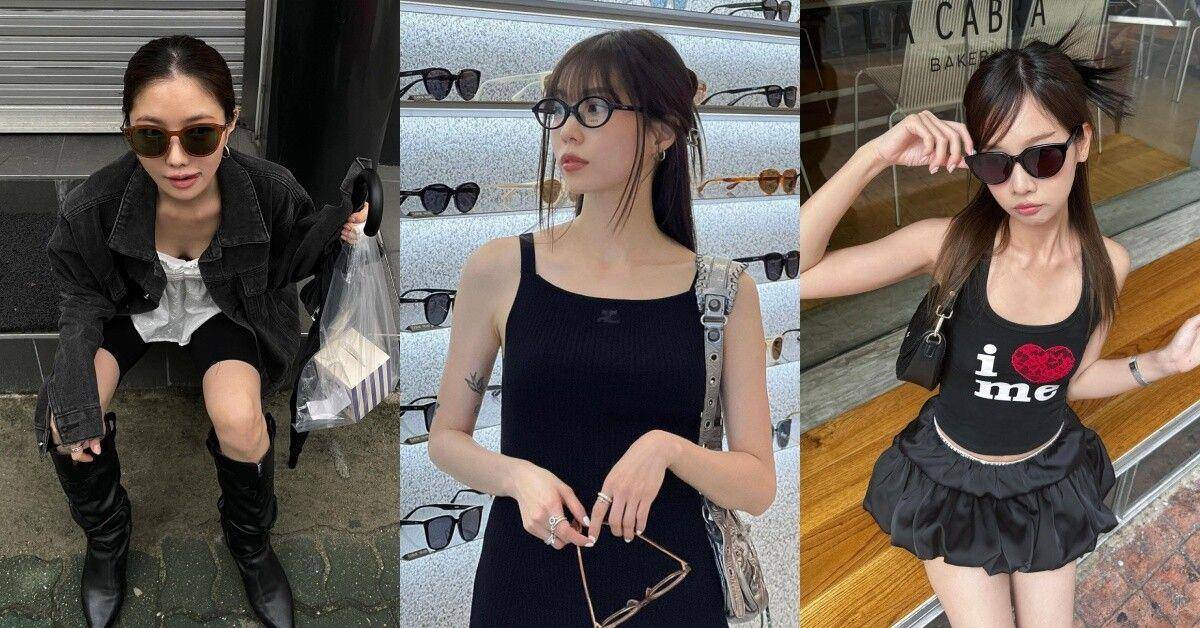 NewJeans同款韩牌墨镜今夏必备　超夯Geek Chic风“无框眼镜”先抢 最新资讯 图2张