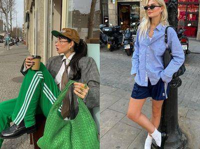 adidas三线裤重回流行!潮人们4种运动裤穿搭公式先笔记