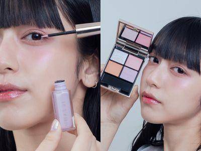 试开箱／沙滩璀璨的珍珠母贝！日系彩妆丁香紫大趋势　一抹秒现肌肤幼嫩感