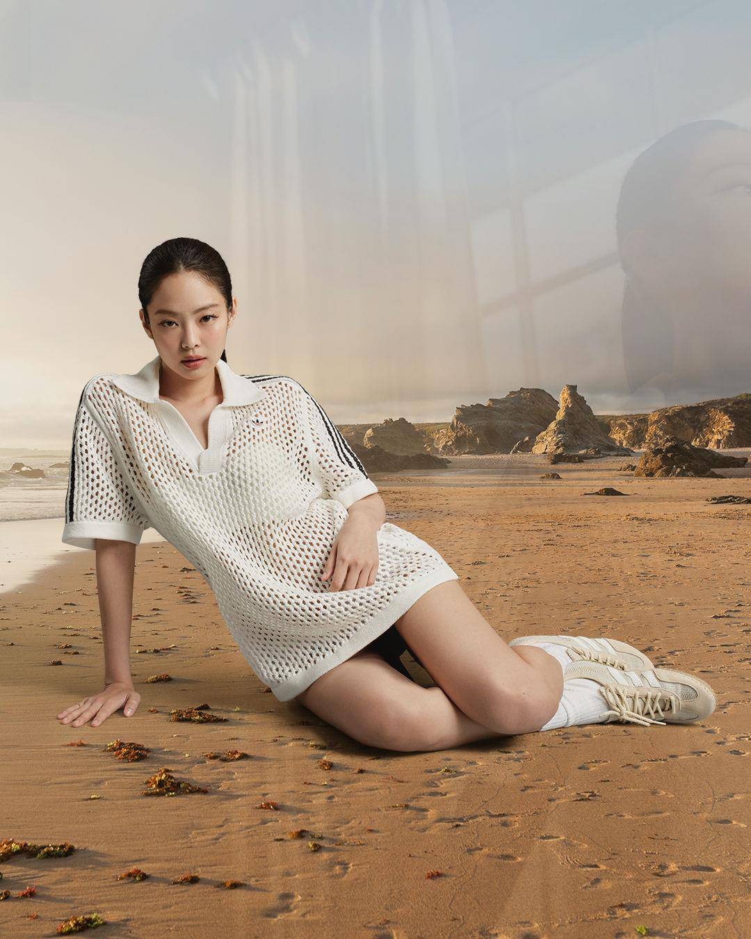 Jennie同款草编Gazelle鞋中国台湾将开卖！露长腿为陈冠希带货超惊喜 名人名流 图2张