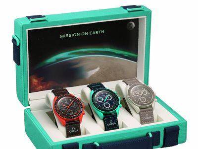 Swatch X 欧米茄登月表15日开抢　火山、极光和沙漠3款齐发