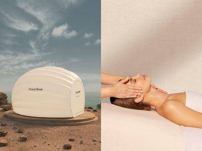 巡回全球极美圣地的神秘“白色泡泡球”！真面目竟是纯净氧SPA舱