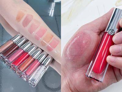 ARMANI又来放火！从未出现过的唇蜜可甜可咸　素颜护唇也有显嫩好气色