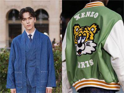 巴黎男装周／ Vernon混血神颜现身！KENZO改造和服、Verdy虎头超劝败