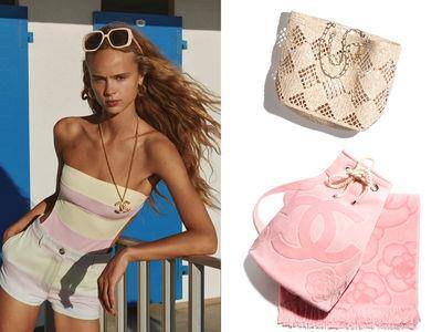 说流行／香奈儿COCO BEACH夏日美学经典　双色泳装、毛巾布包款必收