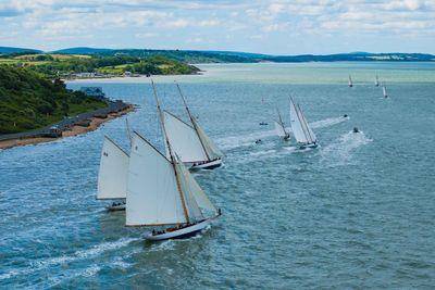 【广编】2024年RICHARD MILLE杯经典帆船赛　史诗般海上竞速