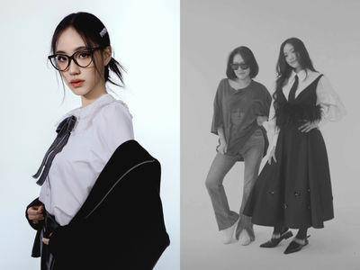 小S二女儿Lily扮OL超仙九头身美照曝!妈妈在旁指导拍片好抢镜