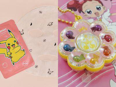 皮卡丘面膜每款都不一样　小魔女DoReMi出icash2.0必收