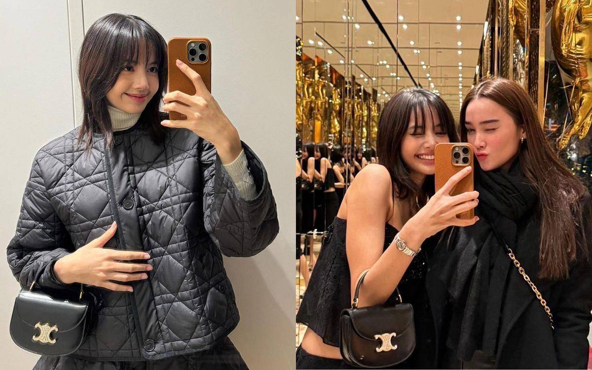 Lisa背过的同款精品包都被热搜　LV、CELINE想跟着入手 时尚穿搭 图9张
