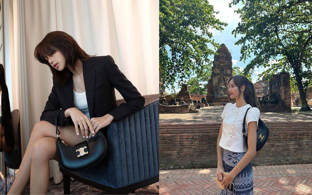 Lisa背过的同款精品包都被热搜　LV、CELINE想跟着入手 时尚穿搭 图10张