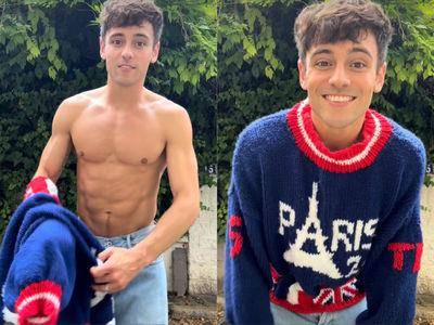 英跳水王子奥运毛衣织好了　亮冰块肌示范网笑“谁想看他穿衣”